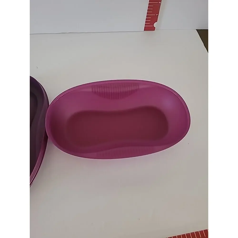 Tupperware Microwave Breakfast Maker Set - Item 10049000722 - Egg Cooker Purple